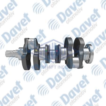 GENMOT GM1408 Krank Mili Hyundai Accent Getz 03-05 Dizel 3 Silindir D3ea
